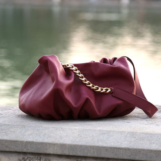Valentina Rivera Handbag Carmen en Burdeos