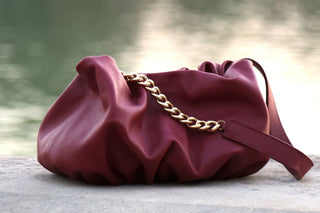 Valentina Rivera Handbag Carmen en Burdeos