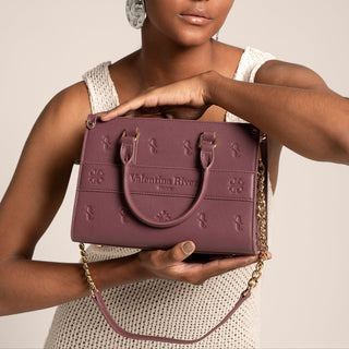 Valentina Rivera Mini Tote Bag Bolso Mini Tote Carlotta Uva