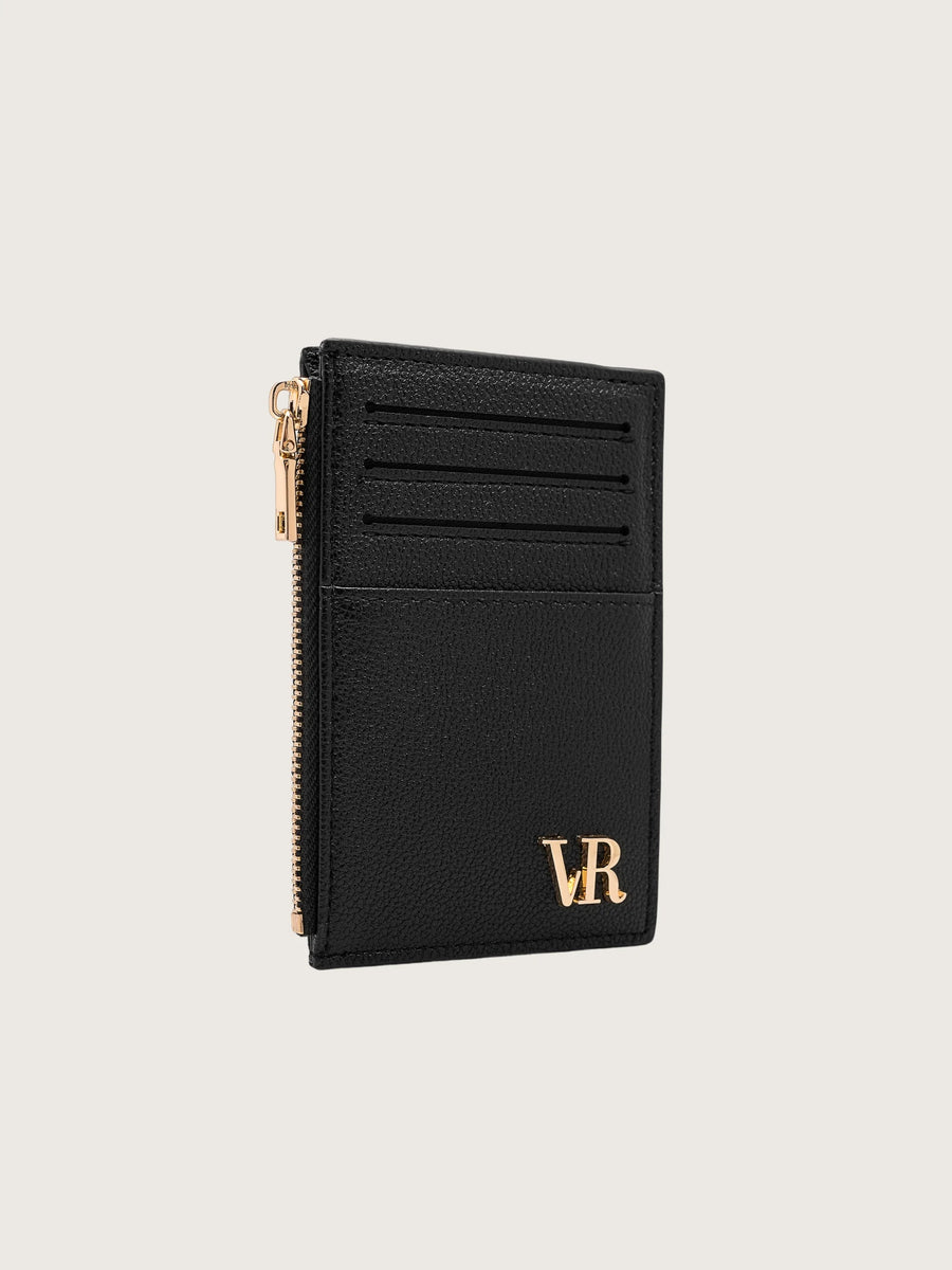 The Ana Cardholder in Midnight Black