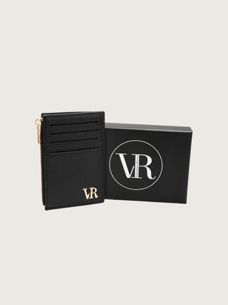 The Ana Cardholder in Midnight Black