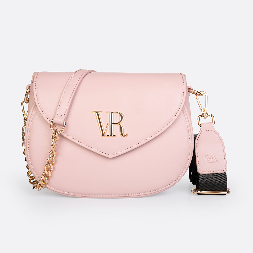 Pink side purse sale