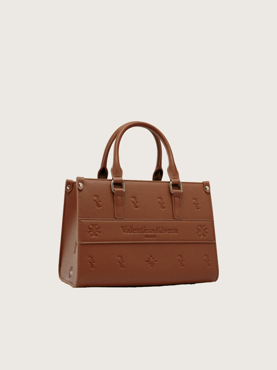 1. Bolso Carlotta en Terracota — vista frontal — Valentina Rivera Madrid
