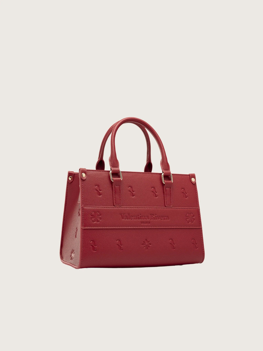 1. Bolso Carlotta en Rojo — vista frontal — Valentina Rivera Madrid
