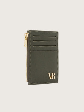 The Ana Cardholder in Forest Green