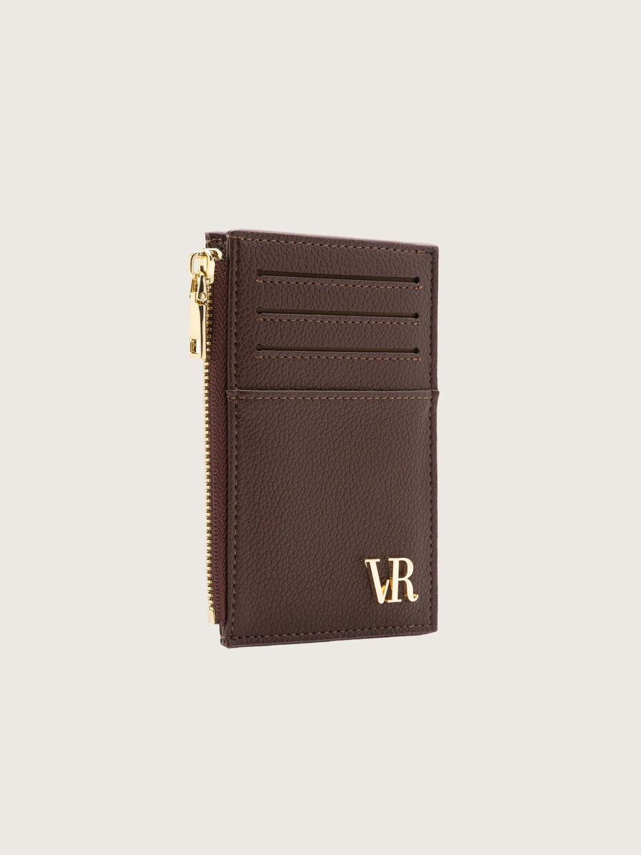 The Ana Cardholder in Mocha Brown
