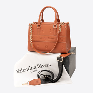 Carlotta Marrón - Mini Tote Bag Mini Tote Bag Valentina Rivera 