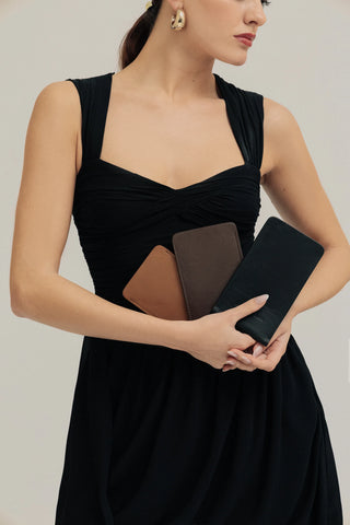 Funda de Gafas Zoe en Camel