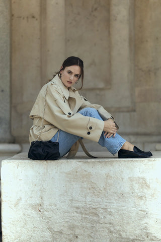 Mini Carmen en Negro | Piel Lisa