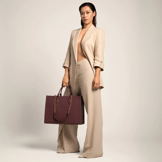 Tote Camila en Uva Suave