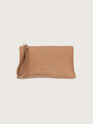 Victoria en Camel | Neceser / Clutch