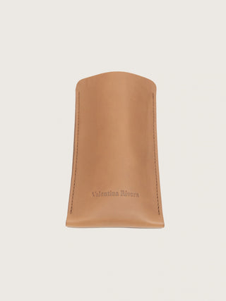 Funda de Gafas Zoe en Camel