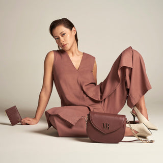 Valentina Rivera Bolso Bandolera Bolso Valentina Marrón