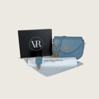 Valentina Rivera Bolso Bandolera Valentina en Azul