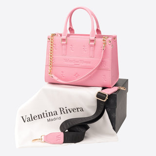 Valentina Rivera Mini Tote Bag Bolso Mini Tote Carlotta Rosa