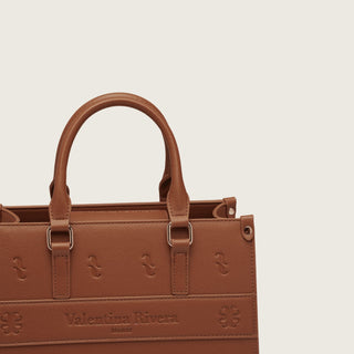 Valentina Rivera Mini Tote Bag Carlotta en Marrón