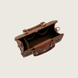 Valentina Rivera Mini Tote Bag Carlotta en Marrón