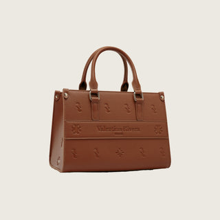 Valentina Rivera Mini Tote Bag Carlotta en Marrón