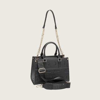 Valentina Rivera Mini Tote Bag Carlotta en Negro