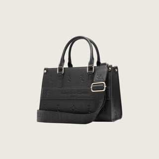 Valentina Rivera Mini Tote Bag Carlotta en Negro