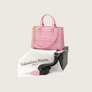 Valentina Rivera Mini Tote Bag Carlotta en Rosa